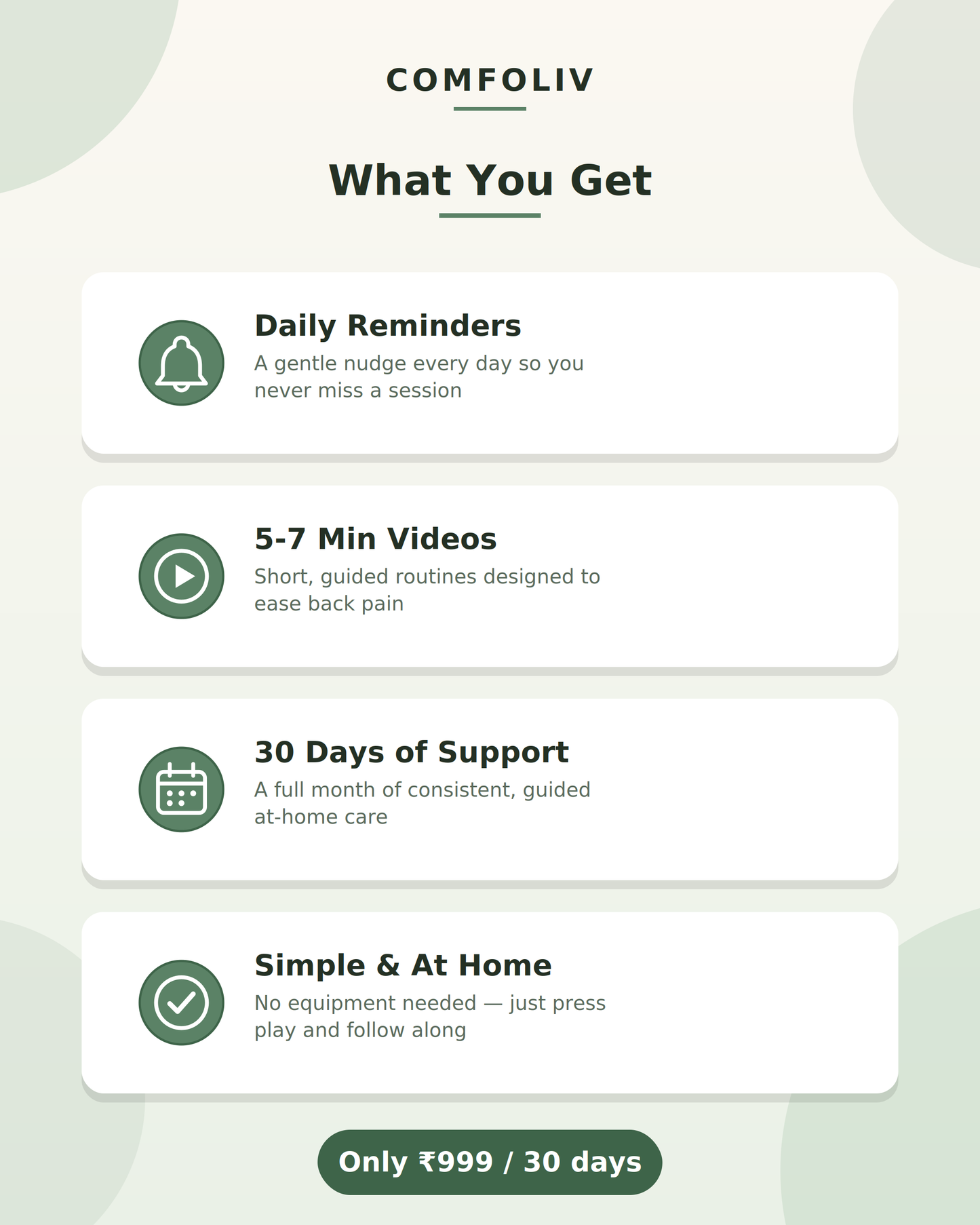 30-Day Back Pain Relief Program