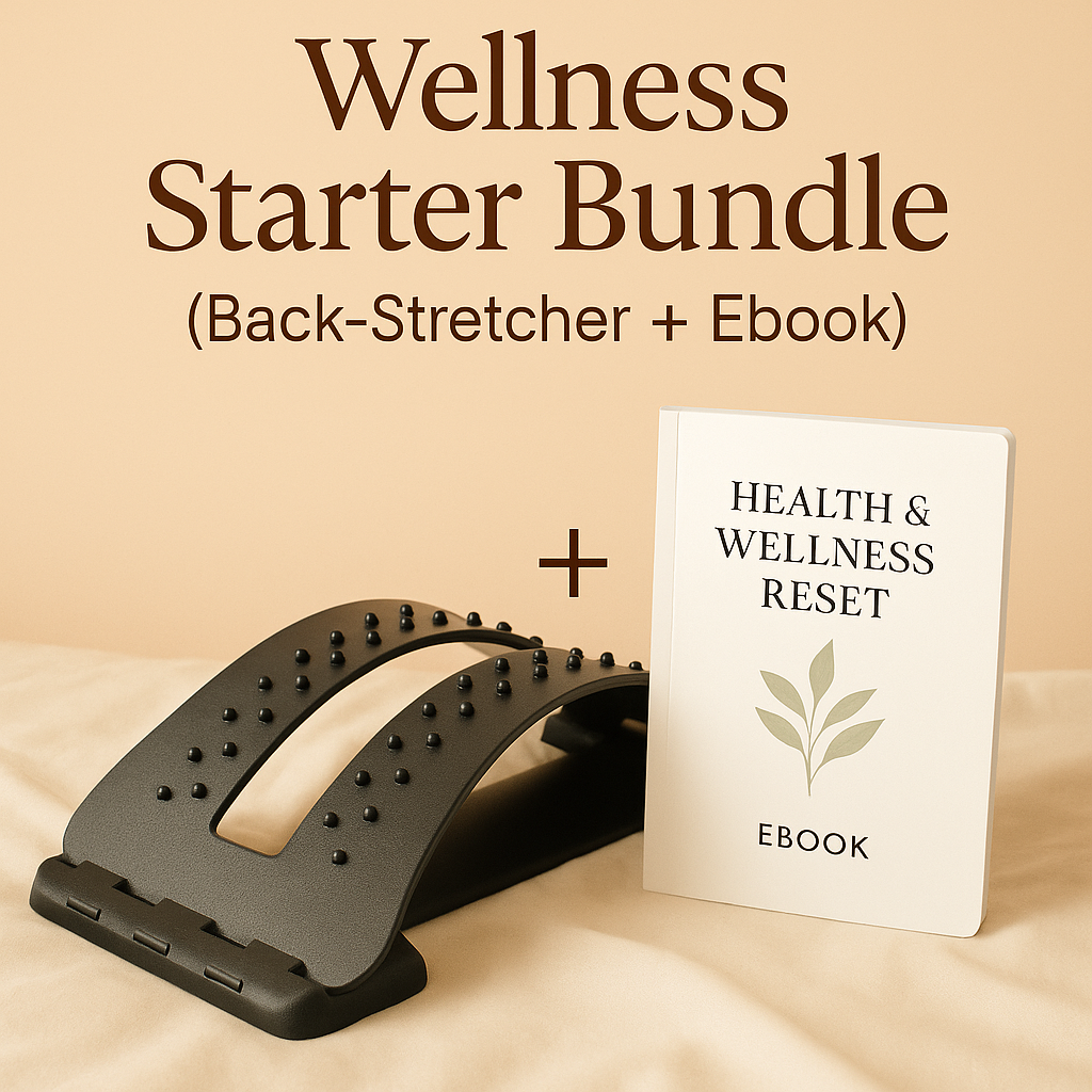 Wellness Starter Bundle (Back-Stretcher + Ebook)